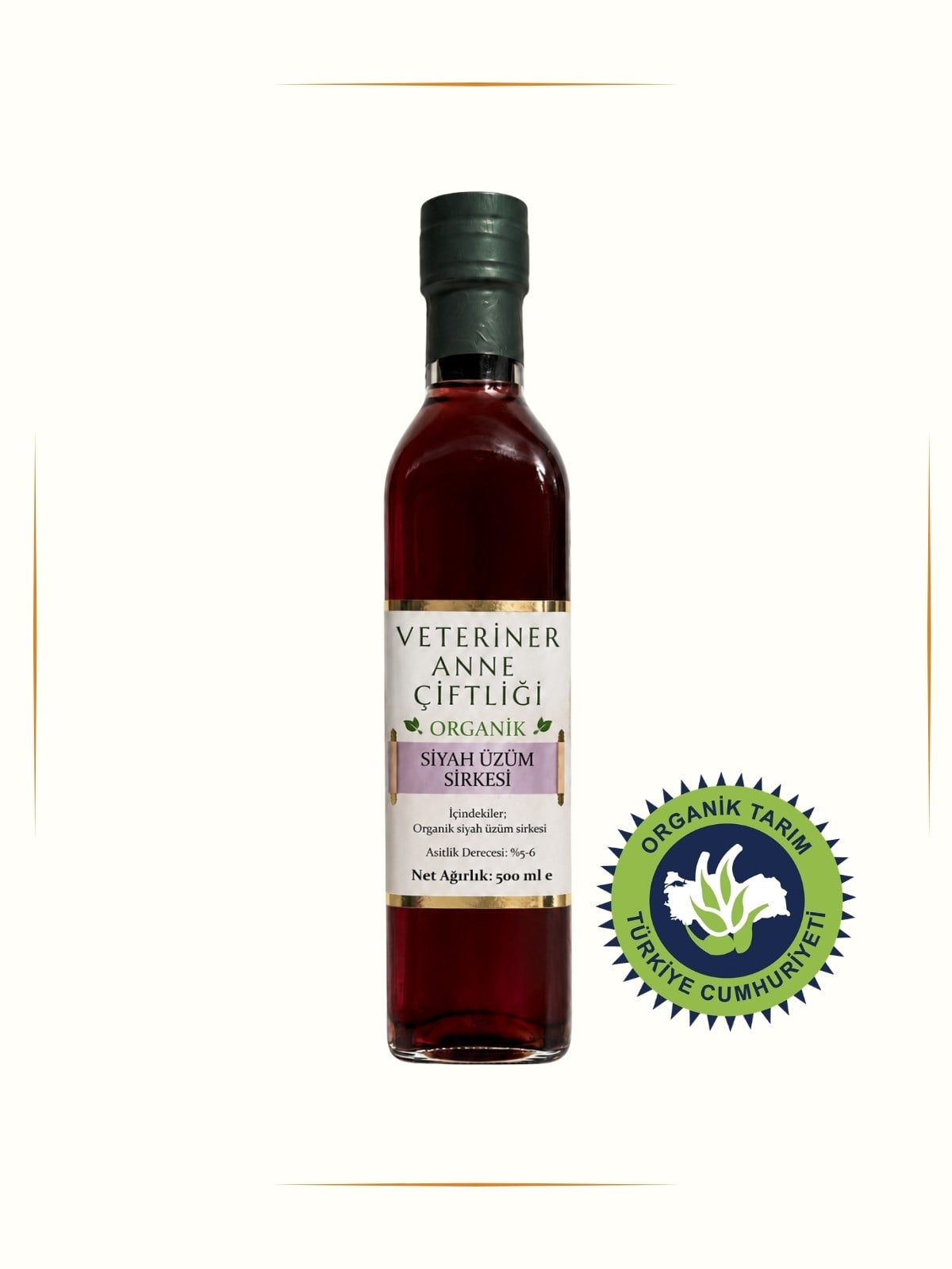 Siyah Üzüm Sirkesi 500ml