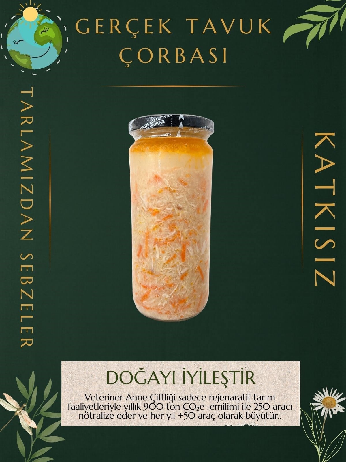 Tavuk Suyu Çorbası 500ml