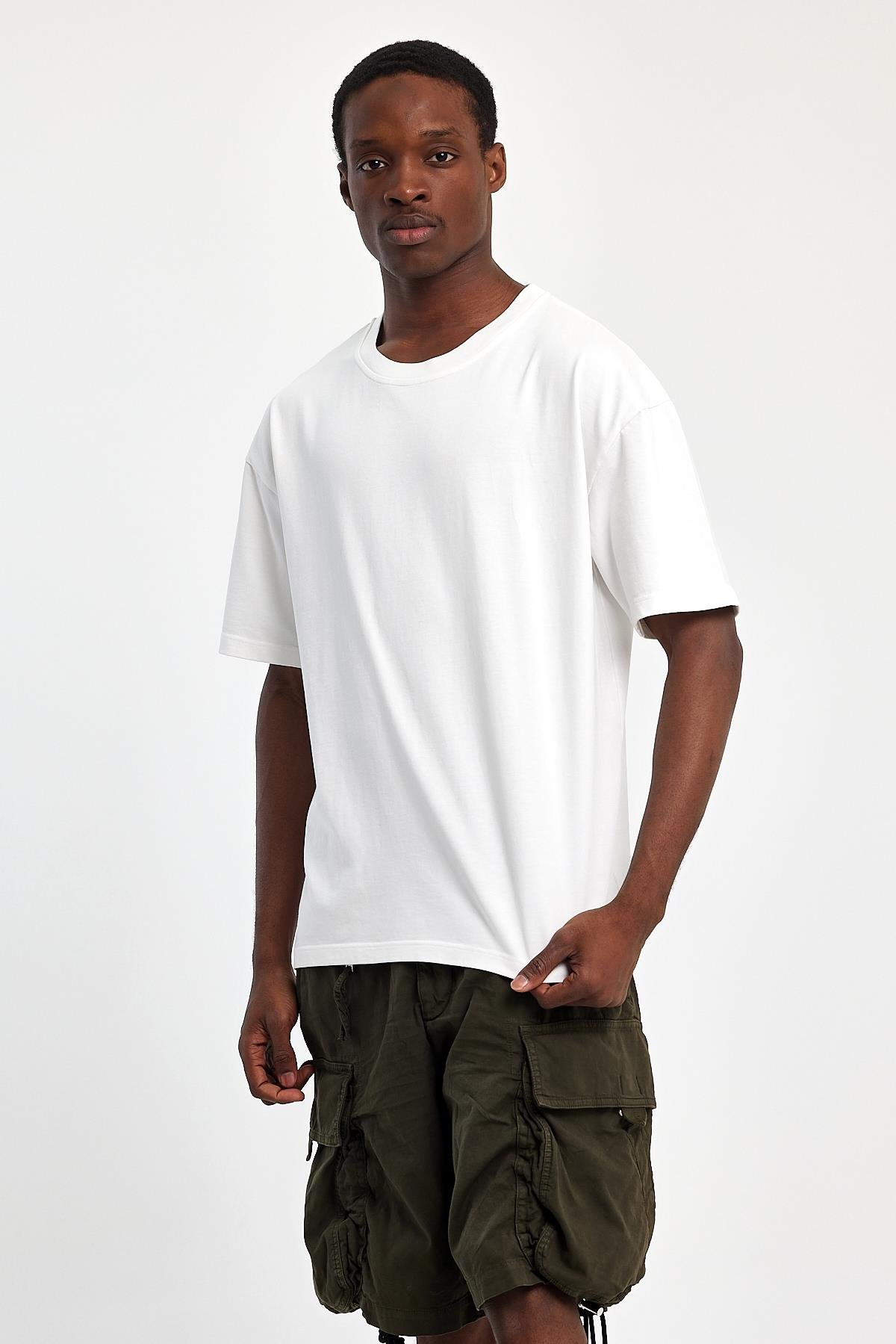 Relaxed Basic TEE Beyaz