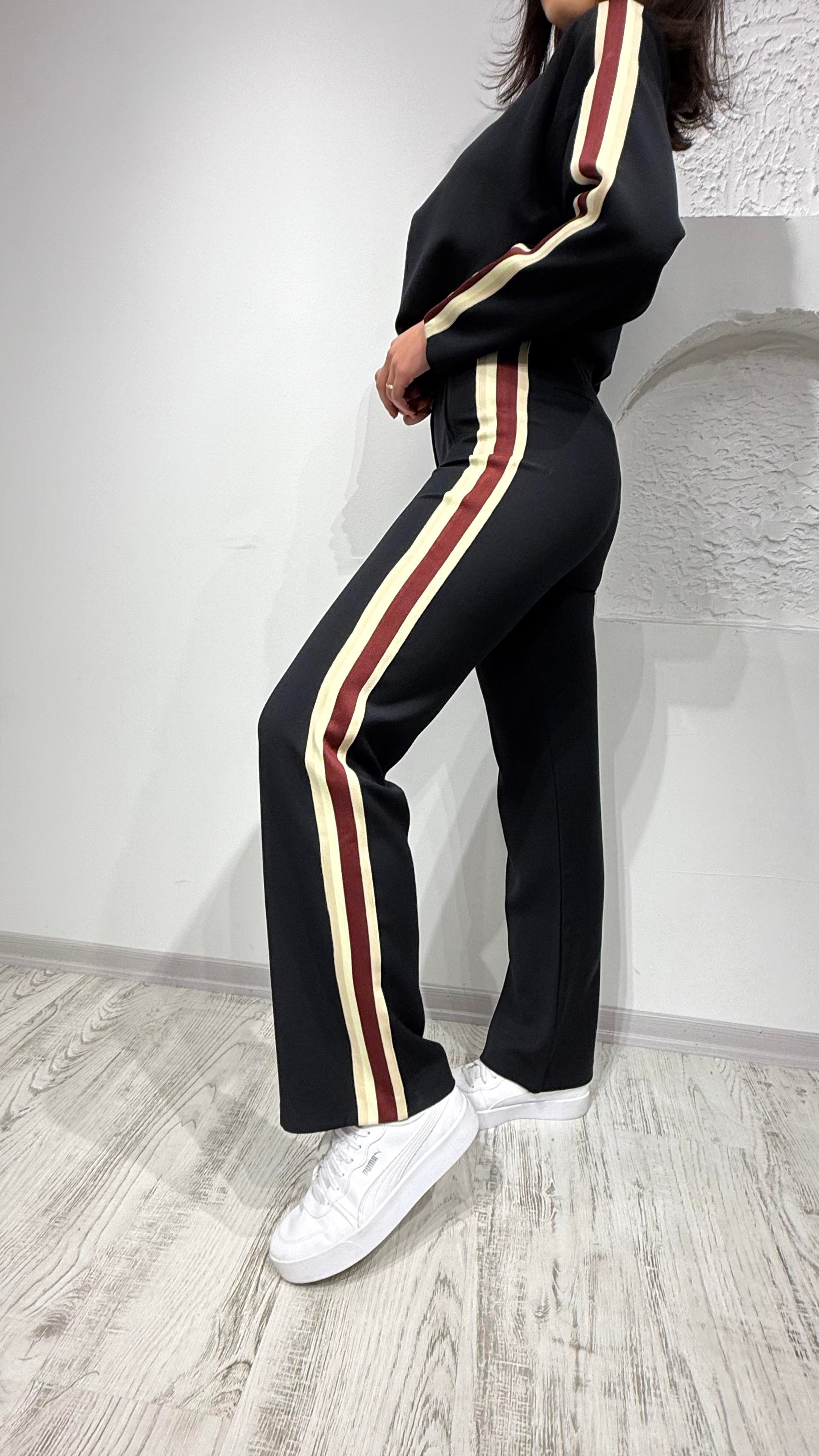 Çizgi Şeritli Basic Takım