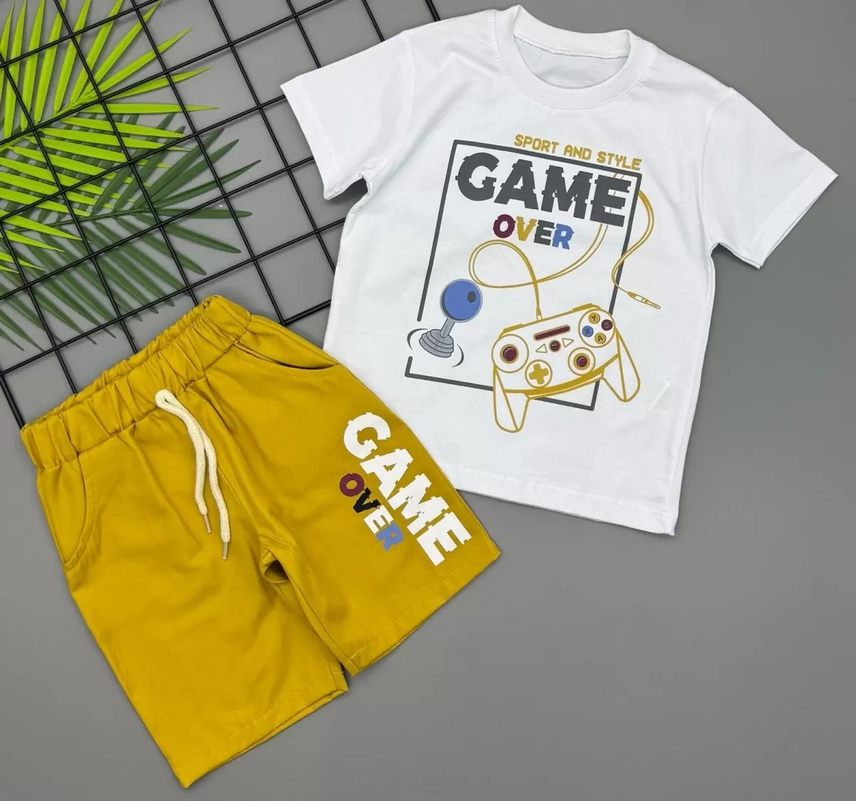 3/5 Yaş Game Over Baskılı Çocuk Takımı