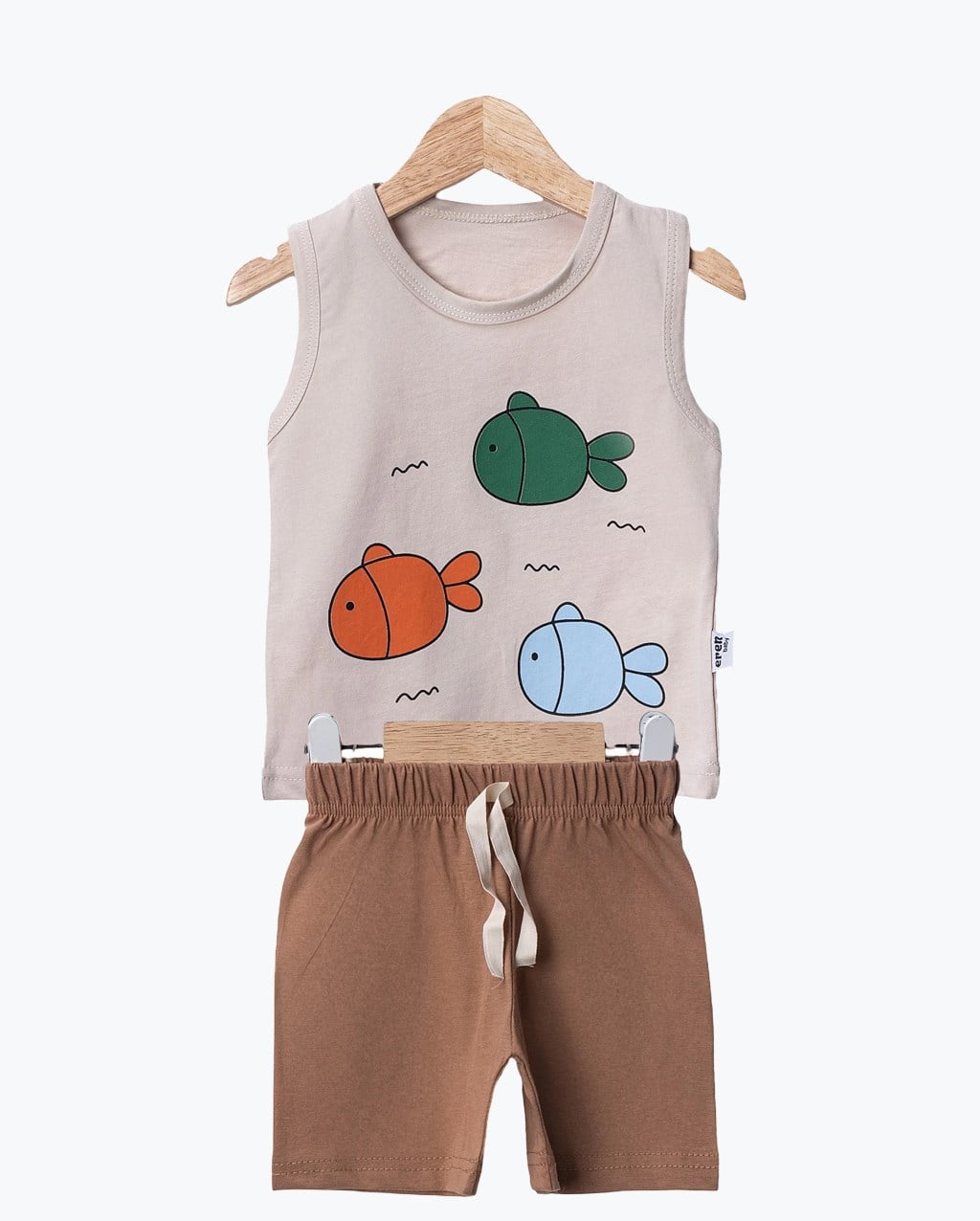 Balık Desenli Baskılı Penye Takım (9-24 Ay)Wizly BabyAlt-Üst Takım