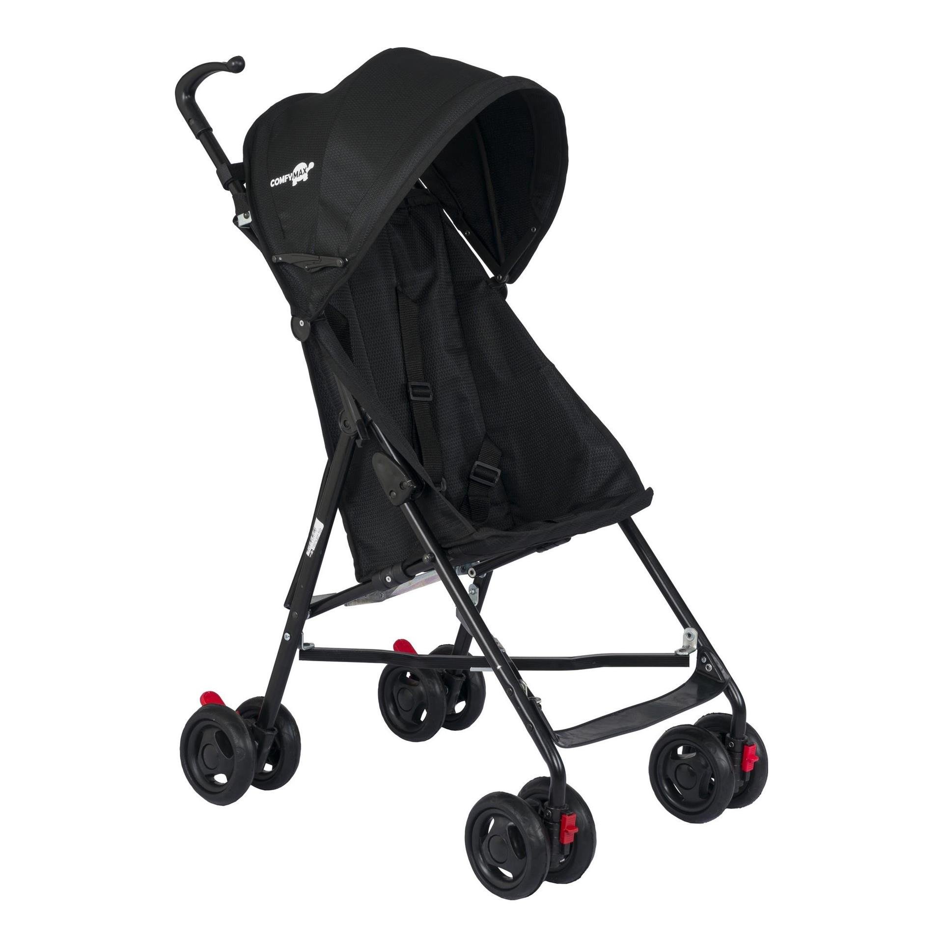 Comfymax Comfort II Baston Bebek Arabası - Siyah