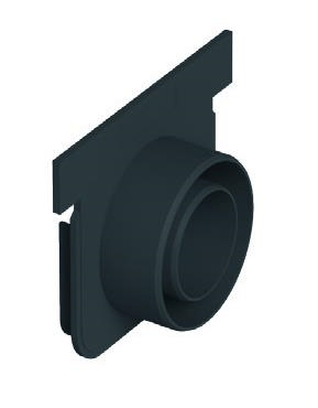 DRENAJ KANAL TAPA 130MM Ø50 125*75MM ERKEK SYH