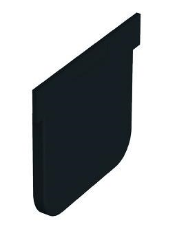 DRENAJ KANAL TAPA 130MM Ø50 125X75MM DİŞİ TAPA SYH