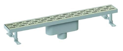DUŞ KANALI KLASİK LINE PAS.IZ Ø50 40CM 6CM ALT