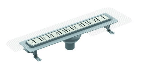 DUŞ KANALI PERA LINE FİLE PAS.IZG Ø50 30CM ALT