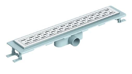 DUŞ KANALI STD DELUXE PAS.IZ Ø50 40CM YAN