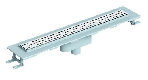 DUŞ KANALI STD LİNE ALÇAK PAS.IZ Ø50 40CM ALT