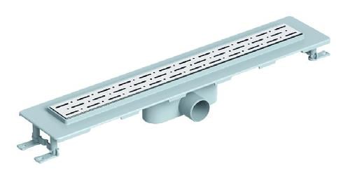 DUŞ KANALI STD LİNE PAS.IZ Ø50 50CM YAN