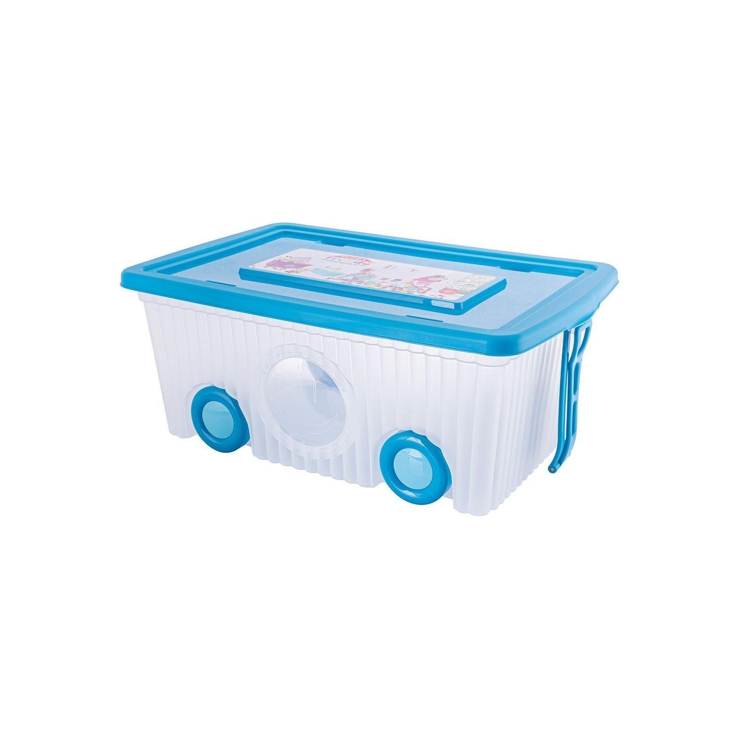 Flora Trendy Tekerlekli Oyuncak Kutusu 40 Litre