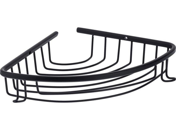 MONO OVAL DALGALI ŞAMPUANLIK 20*20CM SİYAH