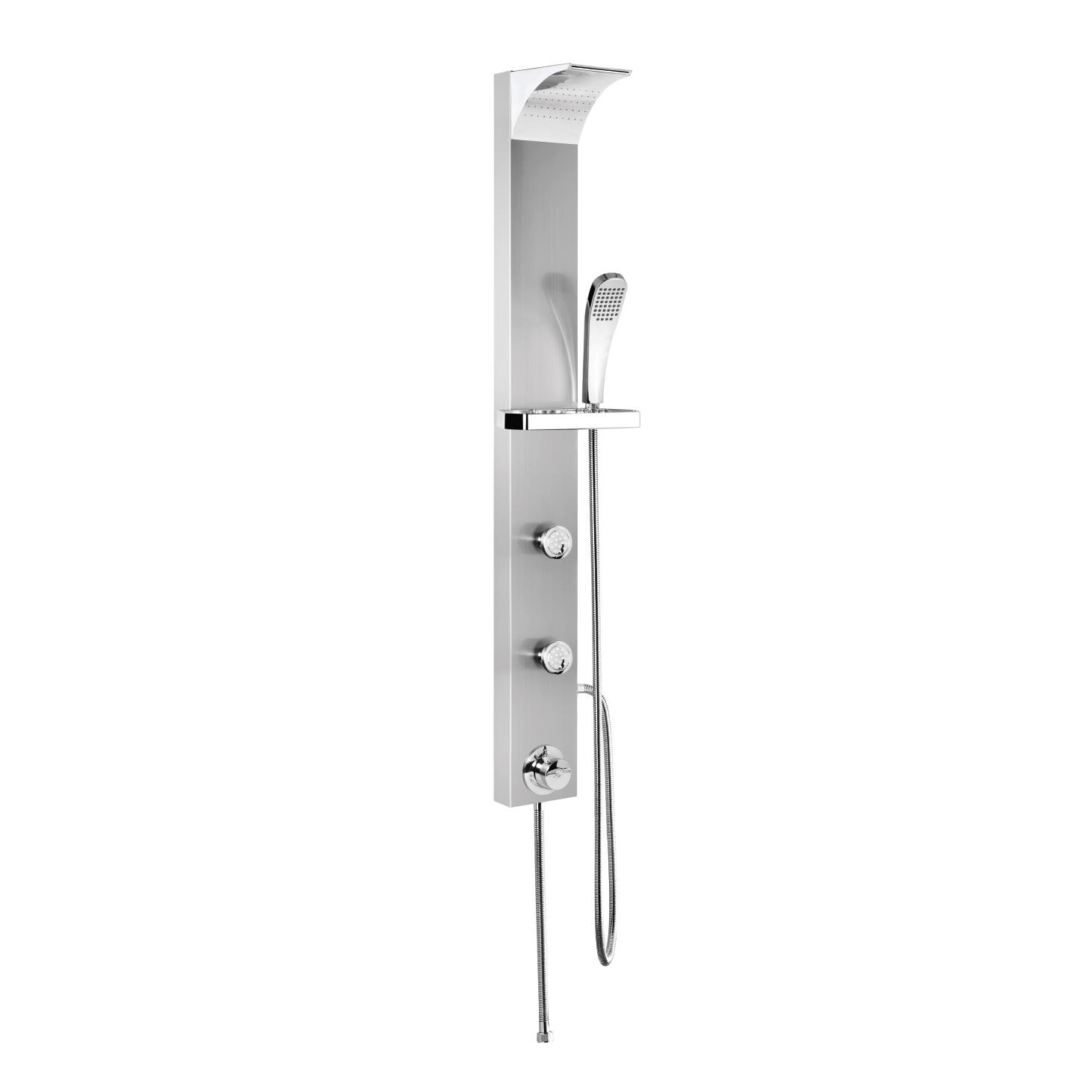 NİEGARA PANEL DUŞ SİSTEMİ-SUS 304 İNOX SATEN KROM