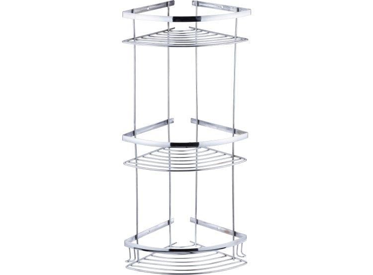 Norm Oval Şampuanlık 3Lü Krom 18*18Cm