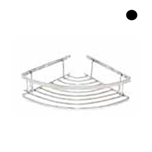 NORM OVAL ŞAMPUANLIK SİYAH 20*20CM