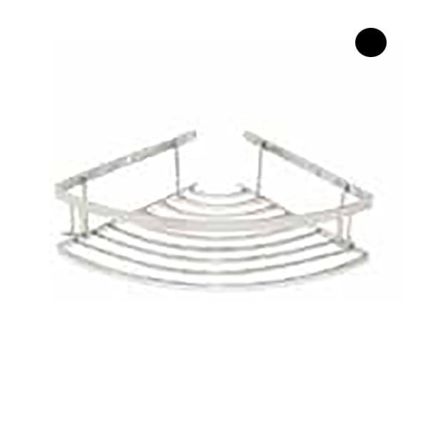 NORM OVAL ŞAMPUANLIK SİYAH 22*22CM