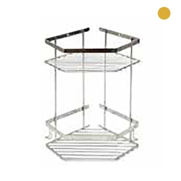 NORM PRİZMA ŞAMPUANLIK 2Lİ ALTIN 20*20CM