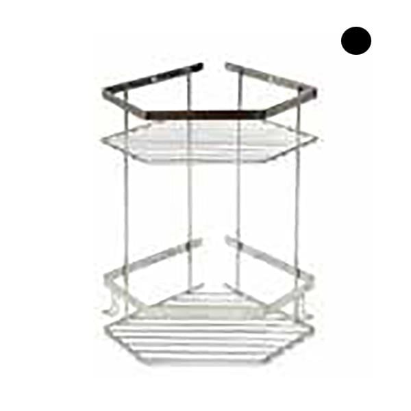 NORM PRİZMA ŞAMPUANLIK 2Lİ SİYAH 20*20CM