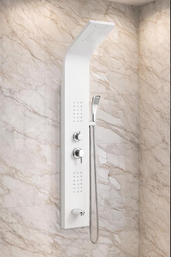 PANEL DUŞ SİSTEMİ İNOX BEYAZ