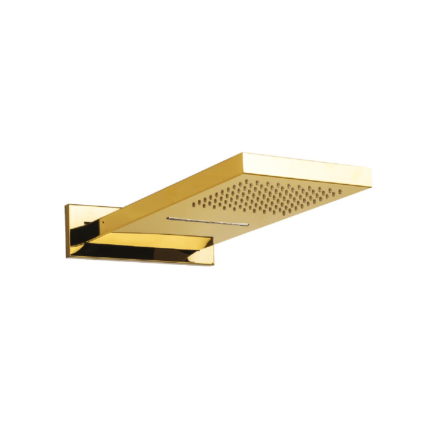 PASLANMAZ PANEL TEPE DUŞU -550X220 304 PVD ALTIN K