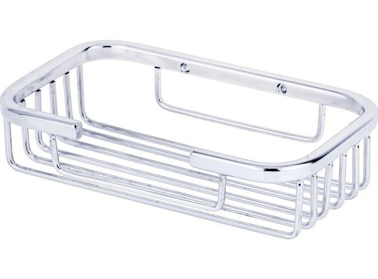 Sabunluk Oval Rozetli Krom 13*15Cm
