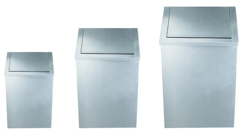 SALLANIR KAPAK ÇÖP KOVASI 25LT 24*28*50CM 430