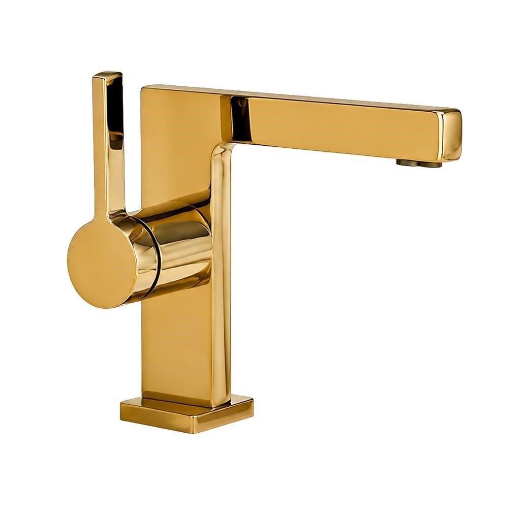 SERA KISA LAVABO BATARYASI PARLAK ALTIN