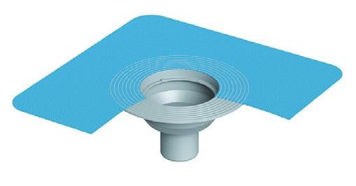 SİFON ALT GÖVDE Ø50 96*180MM TEKS.MEMBRANLI ALT