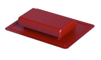 SİFON YALITIM SHINGLE HAVALANDIR 34*44*8,5CM KIRMI