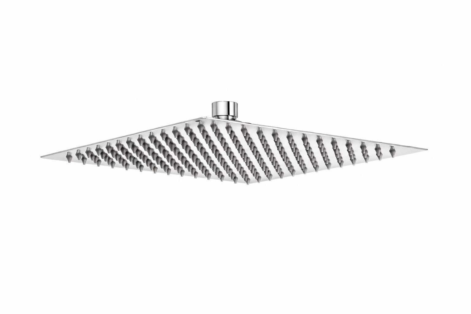 SLİM 304 PASLANMAZ METAL TEPE DUŞU-200X200MM SUS 304