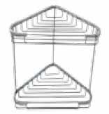 SÜNGERLİK KÖŞE İKİLİ 15X15