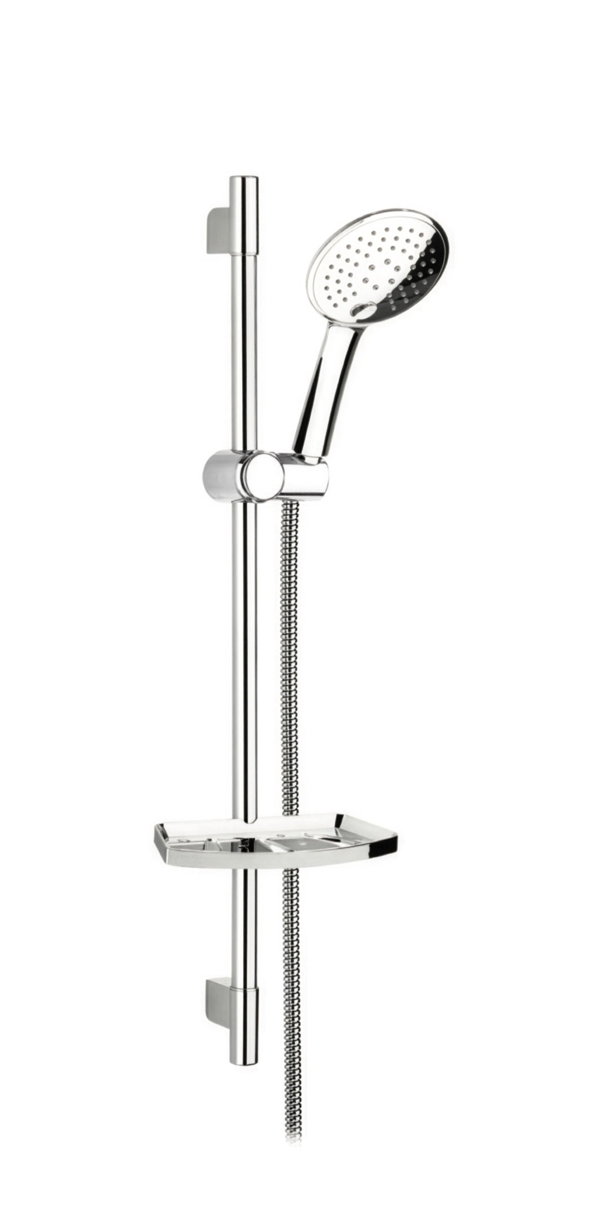 SÜRGÜLÜ DUŞ SETİ + Ø22MM KROM KAPLI + 3 FONKSİYONLU