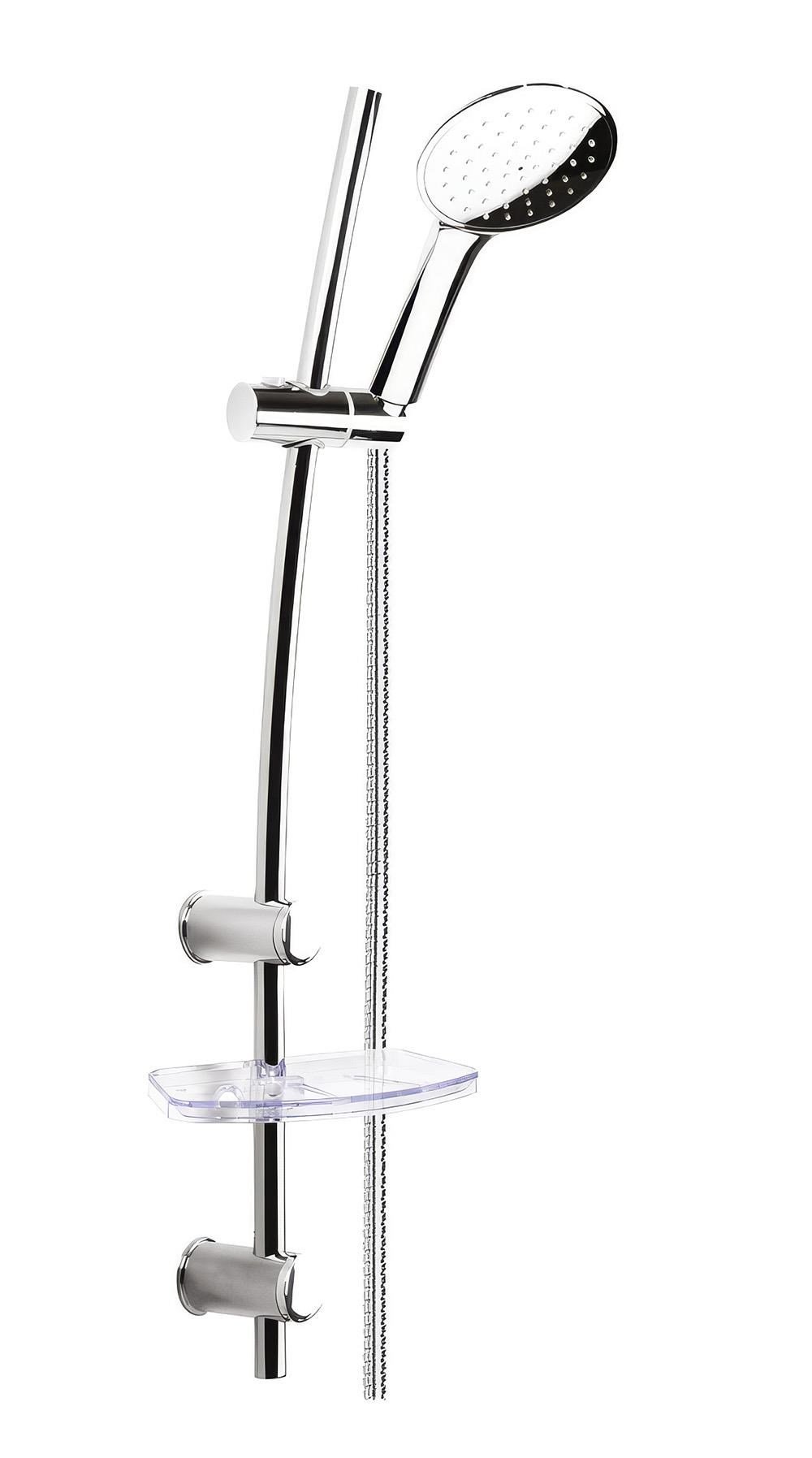 SÜRGÜLÜ DUŞ SETİ + Ø22MM KROM KAPLI + 5 FONKSİYONLU