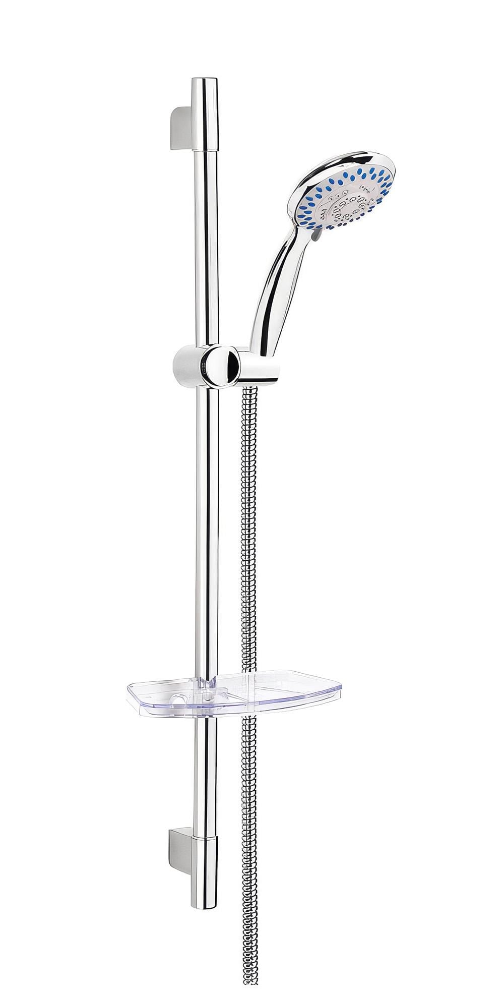 SÜRGÜLÜ DUŞ SETİ + Ø22MM PARLAK POLİSH + 5 FONKSİYONLU