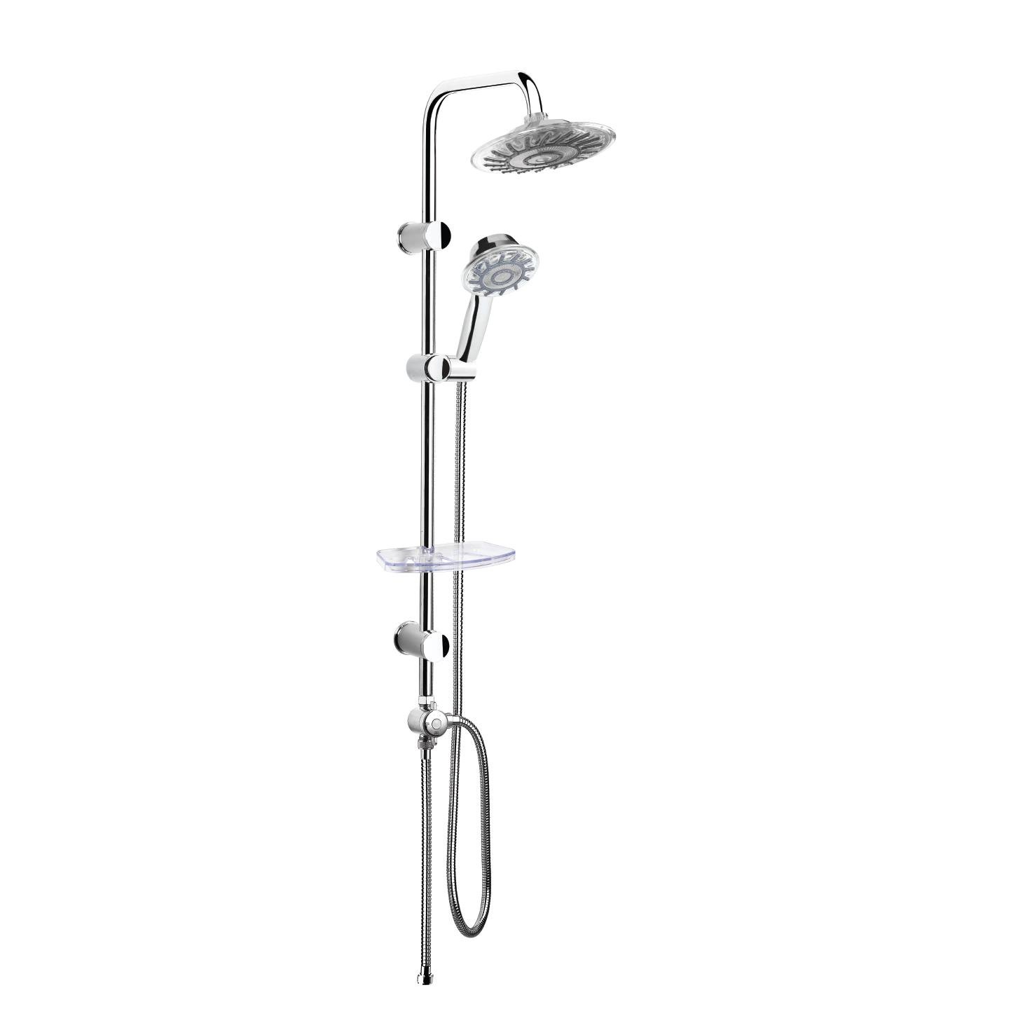 TOWER DUŞ SİSTEMİ Ø200MM YUVARLAK LED TEPE DUŞU