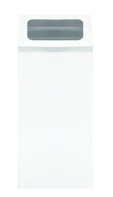 ZARF TİPİ ÇÖP KOVASI 80LT 30X35X90CM BEYAZ
