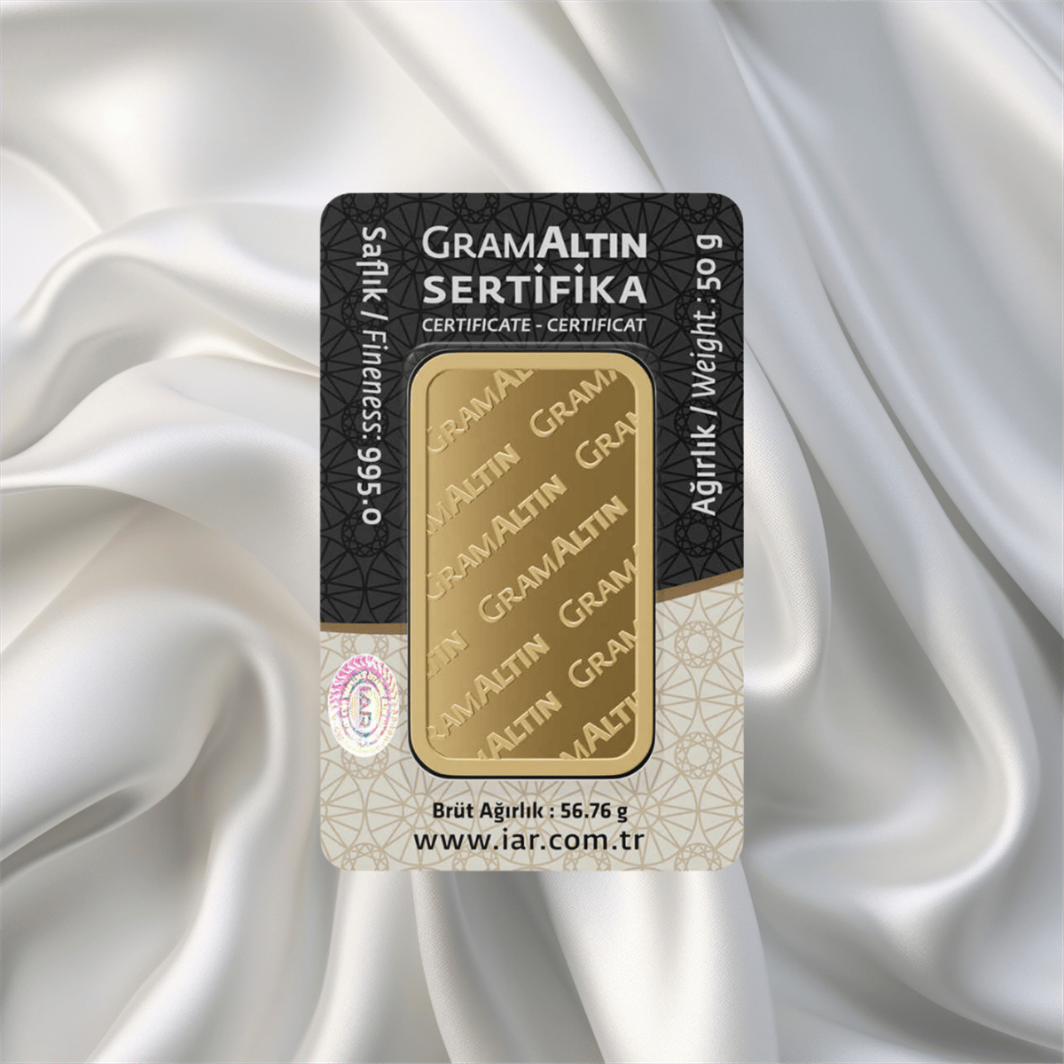 50 GR 24 AYAR İAR GRAM ALTIN