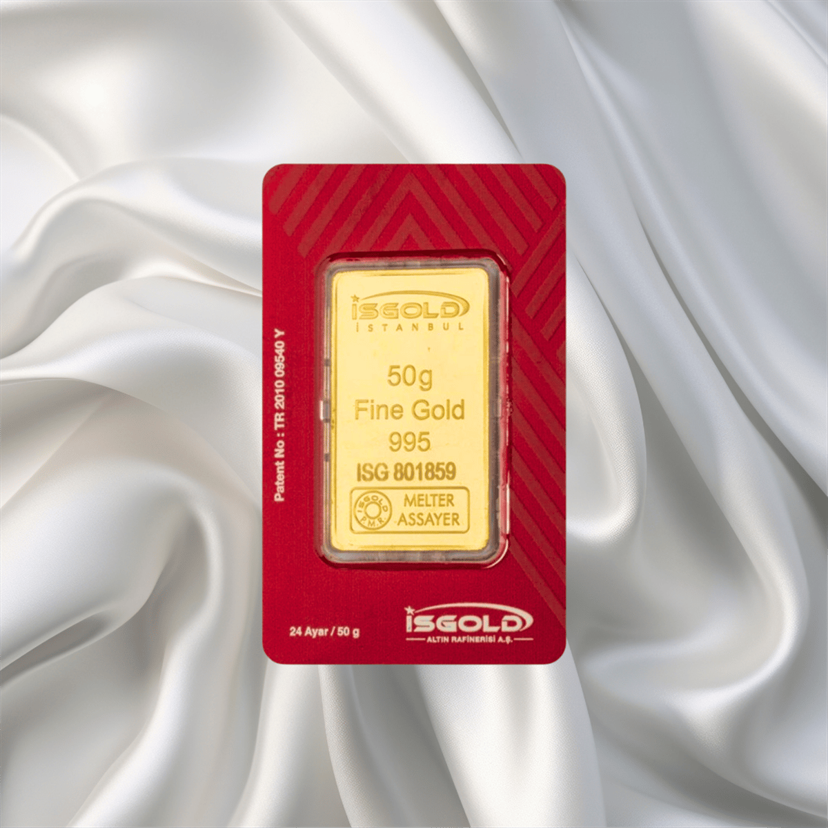 50 GR 24 AYAR İSGOLD GRAM ALTIN