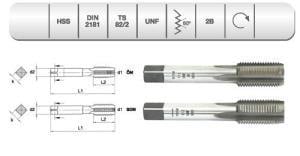  EVAR  HSS DIN2181 2 Lİ EL KZ UNF  5/16