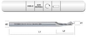  EVAR  HSSE ALM ve PVC FRZ. 9X8X14X80MM TA (B)