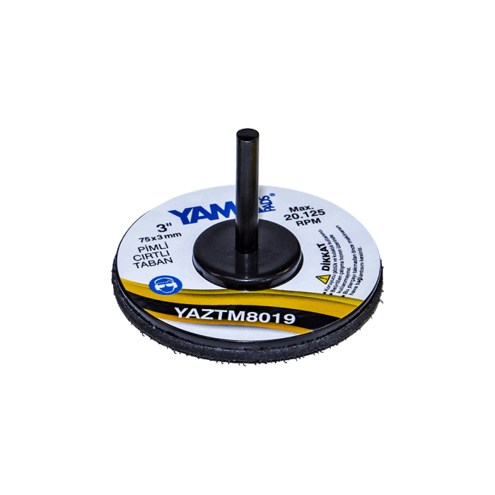 3inç 75x3 mm. Pimli Cırtlı Taban
