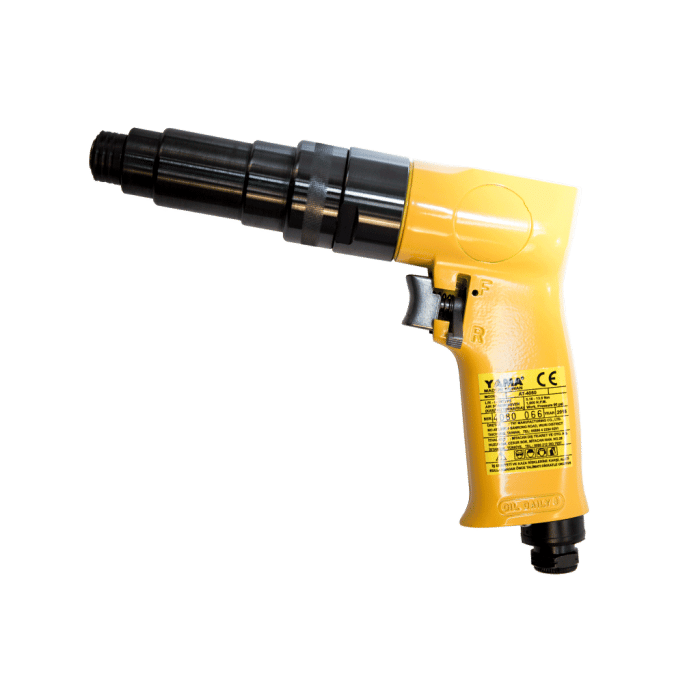 6 mm. 1800 RPM Kabzalı Tip Havalı Tornavida