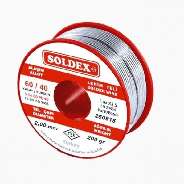 60-40 LEHİM TELİ 200 GR 2.00 MM