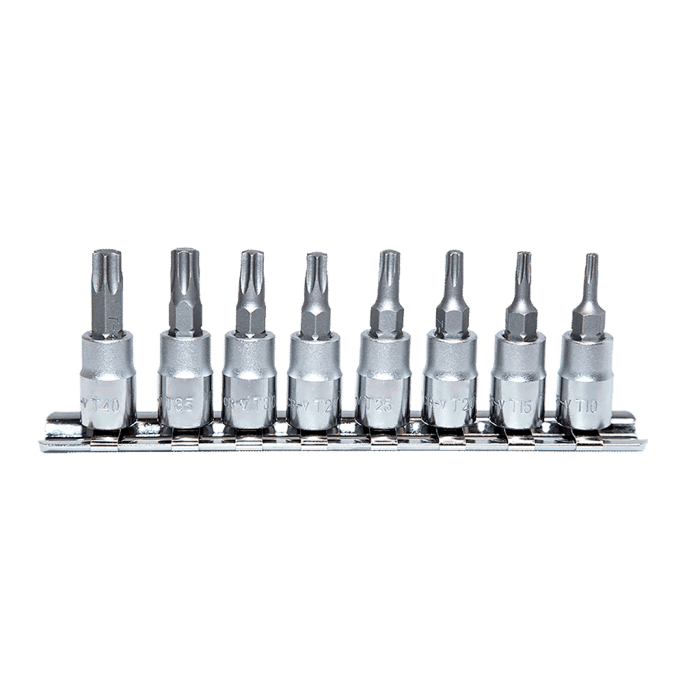 7 Parça 1/4inç CR-V Torx Lokma Seti