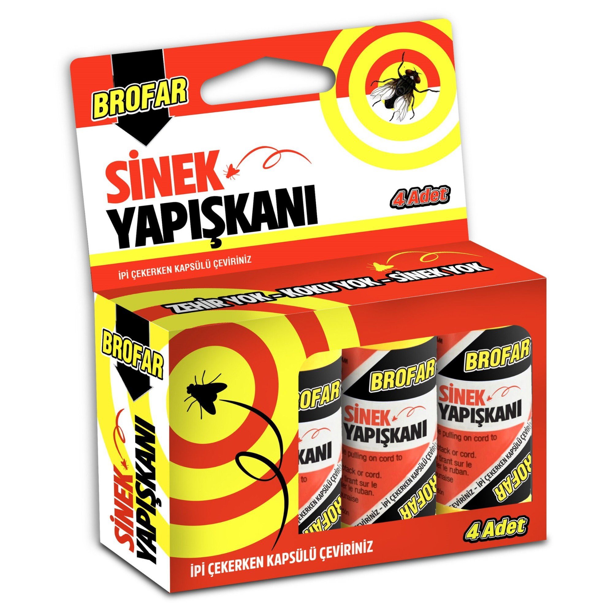 ASYEM BROFAR 4 LÜ RULO SİNEK YAPIŞKANI