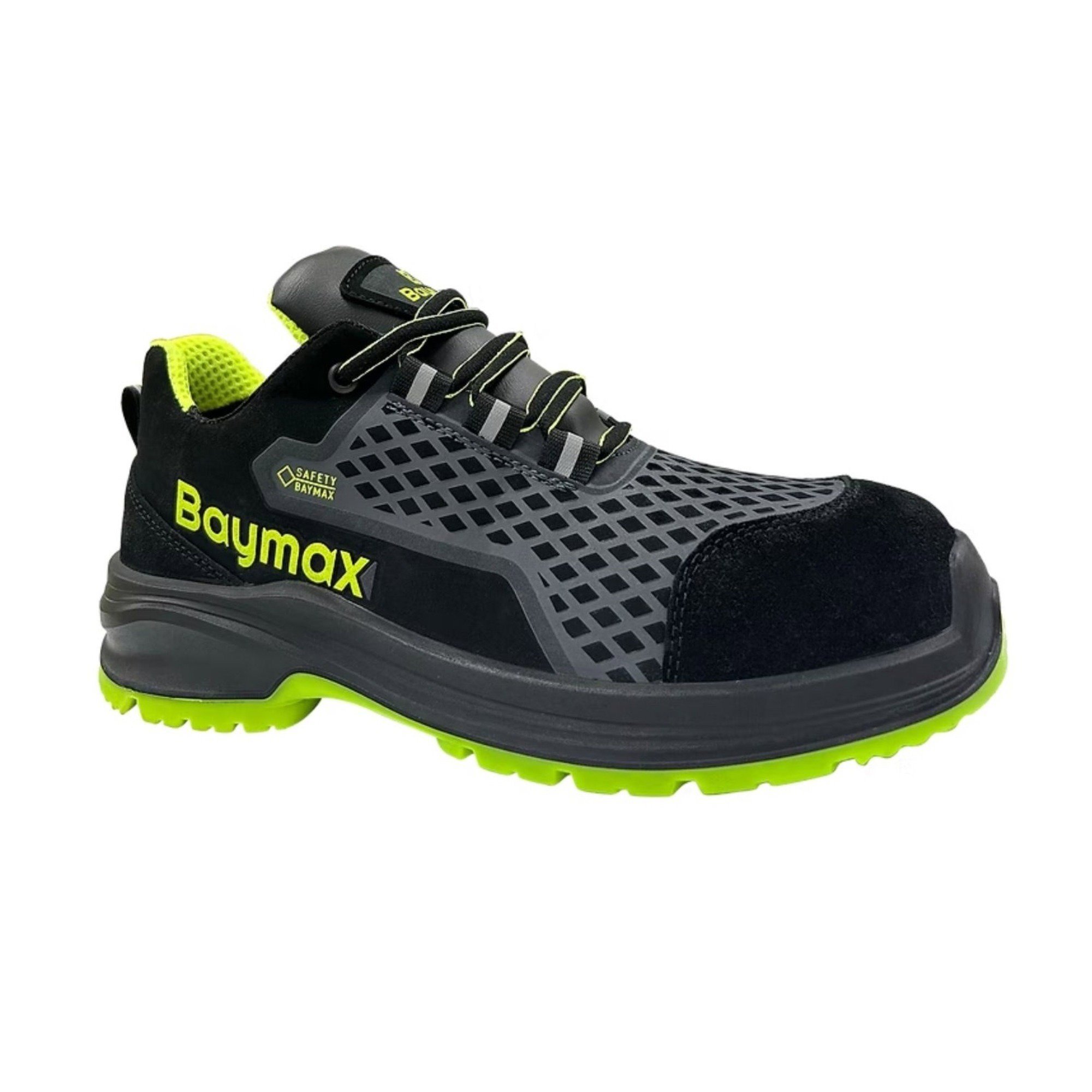 BAYMAX BX-12 S1 ÇELİK BURUNLU AYAKKABI YEŞİL NO:44