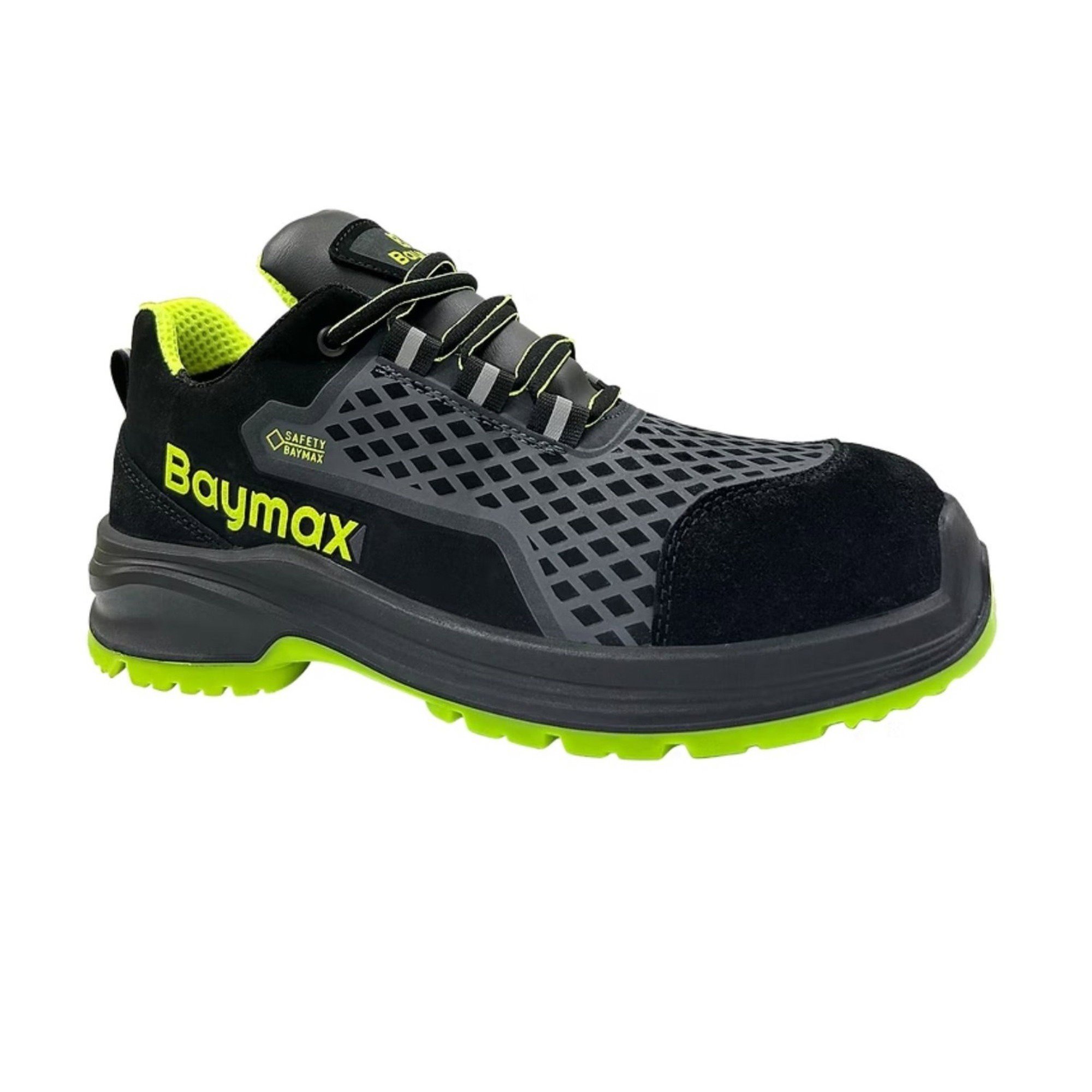 BAYMAX BX-12 S1 ÇELİK BURUNLU AYAKKABI YEŞİL NO:39