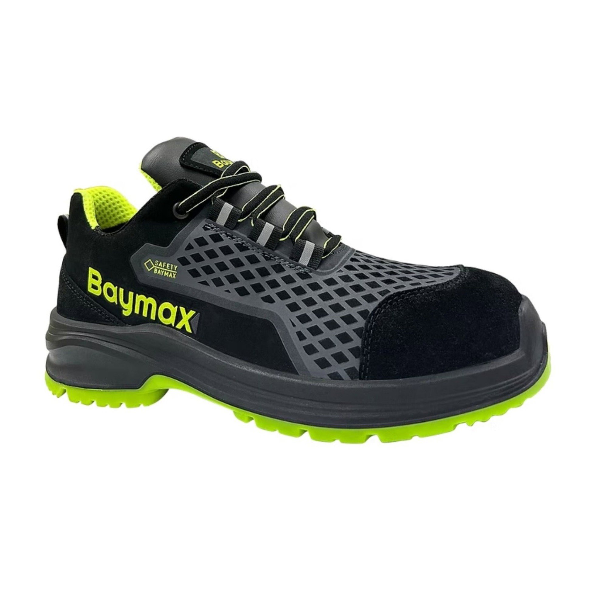 BAYMAX BX-12 S1 ÇELİK BURUNLU AYAKKABI YEŞİL NO:42