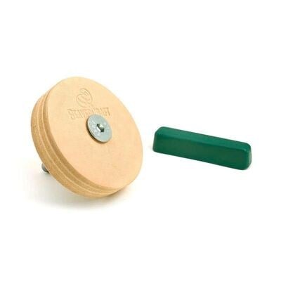 BeaverCraft PW1 Deri Parlatma ve Bileme Tekerleği, 76 mm