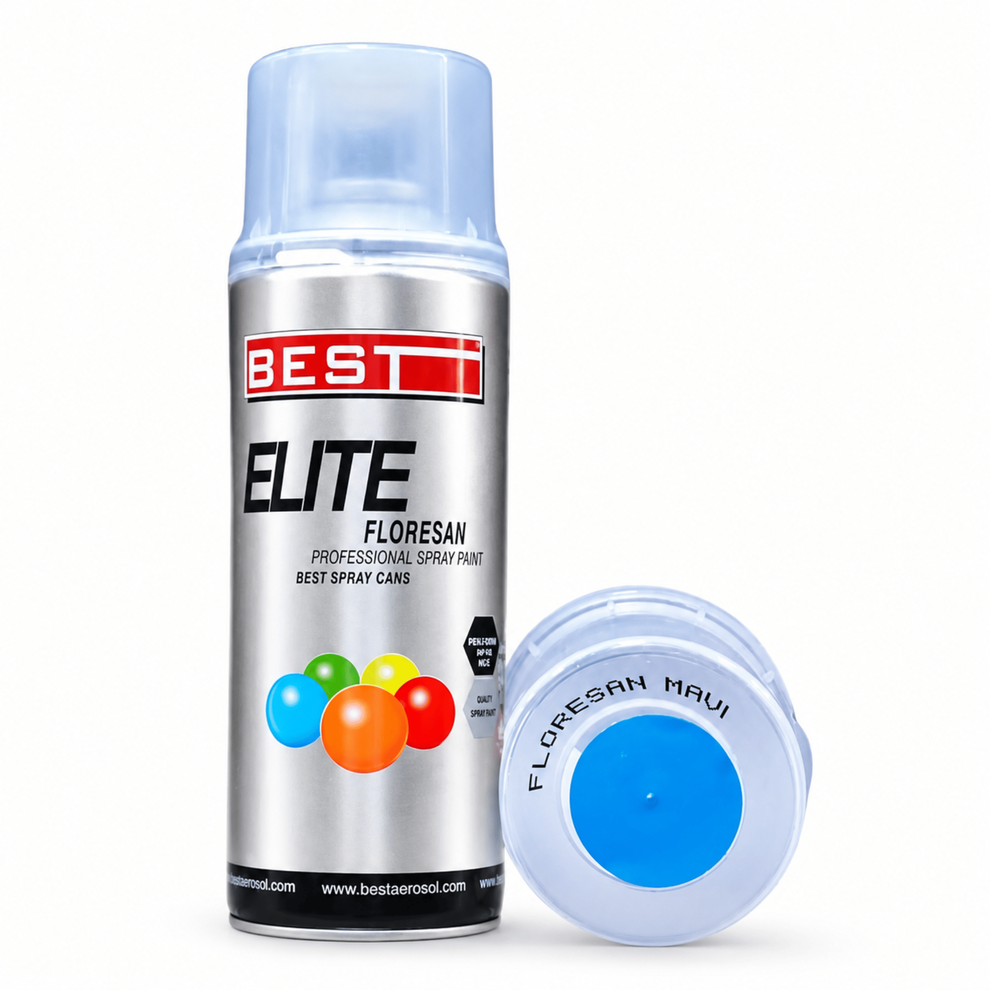 BEST FLORESAN SPREY BOYA 400 ML MAVİ